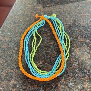 3 beaded necklaces